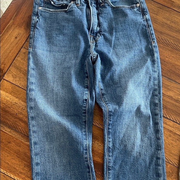 Good American blue denim jeans size 6/28 high - Picture 9 of 14